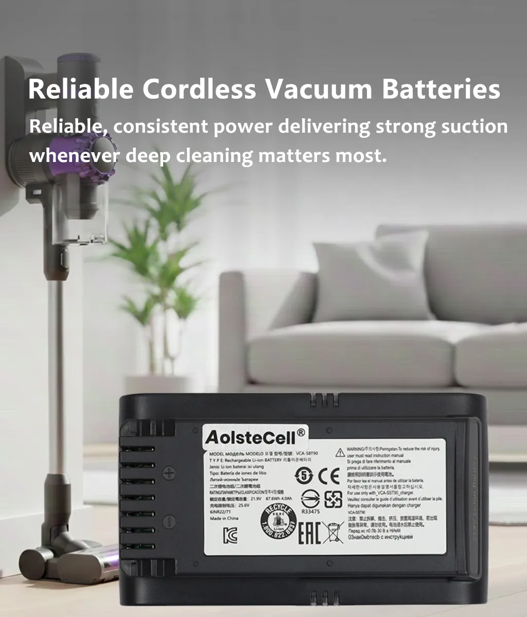 Cordless Vacuum Batterie