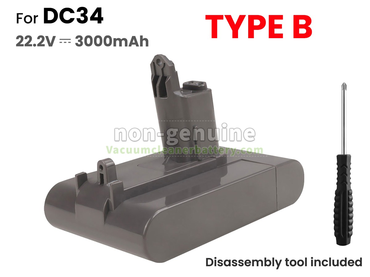 Dyson DC35 COMPLETE VACUUM replacement battery