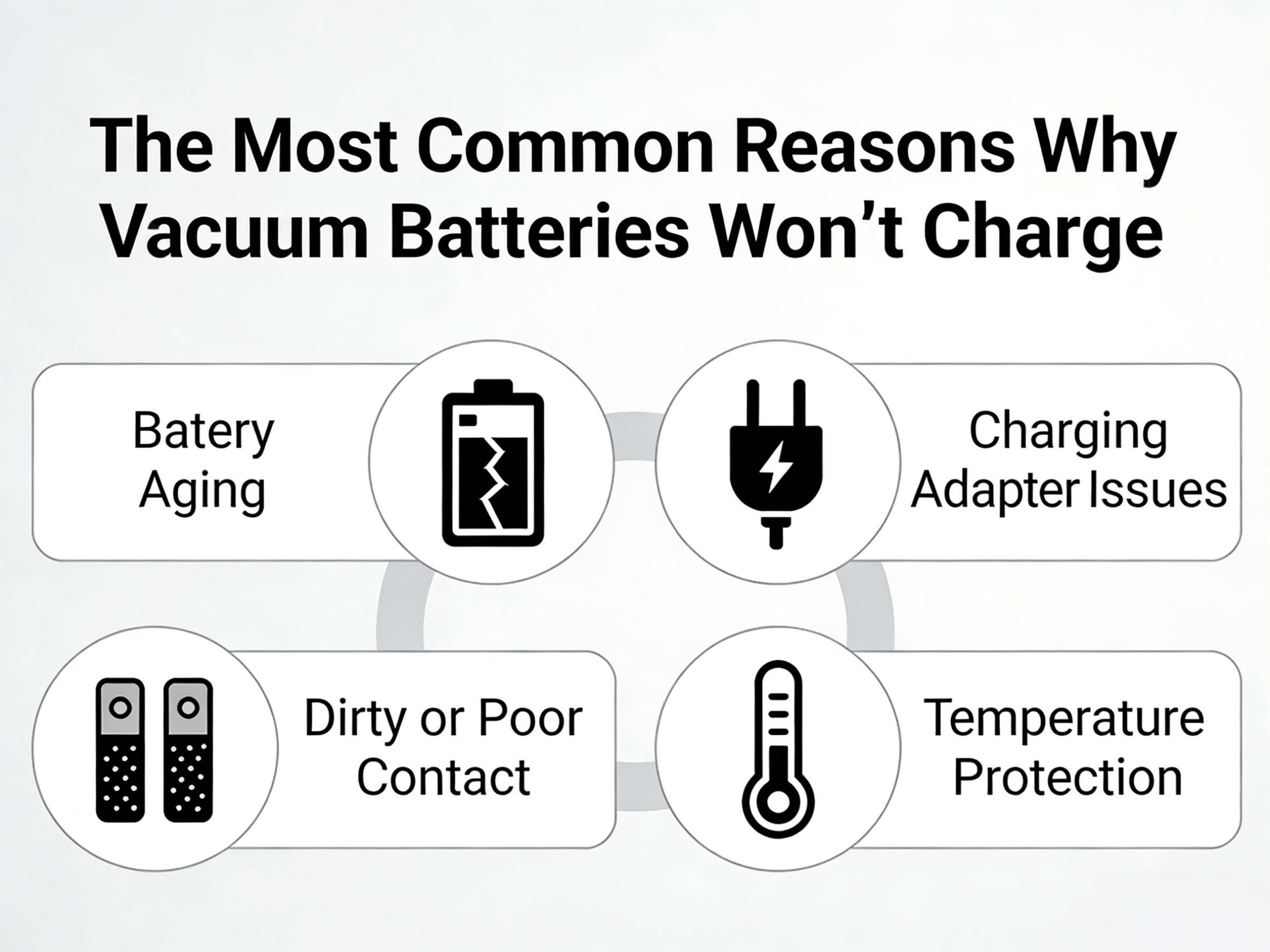 Vacuum Cleaner Battery Not Charging