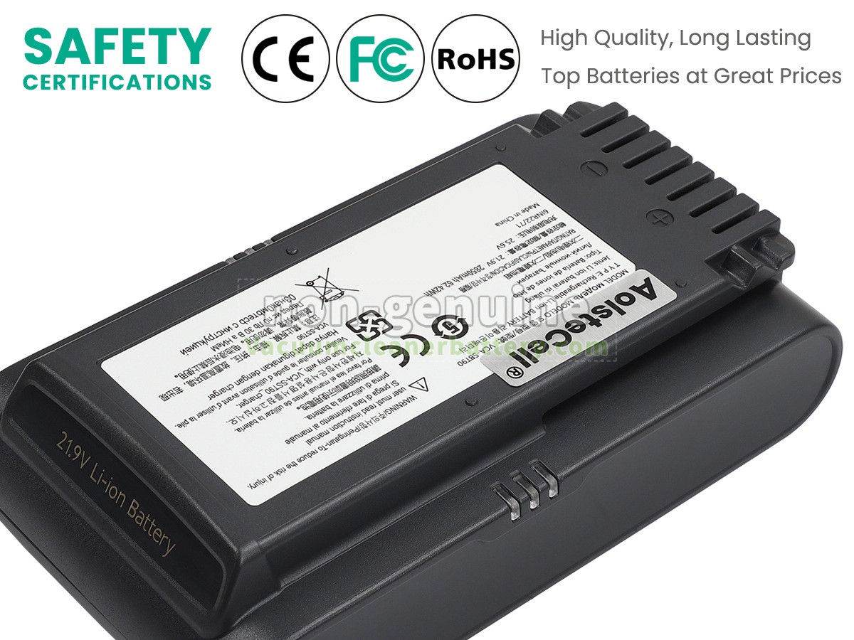 Samsung VS20T7511T5/AA replacement battery