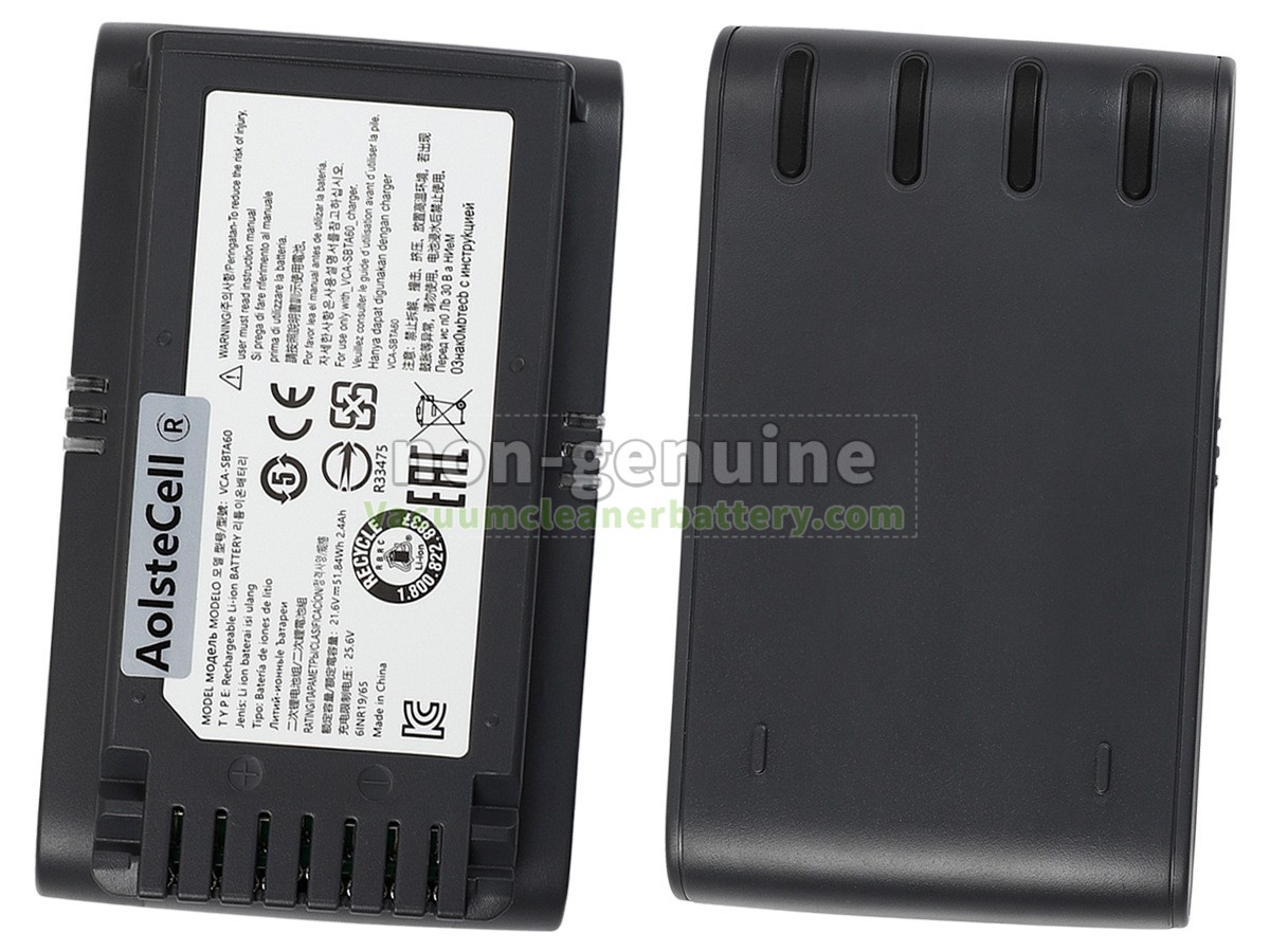 Samsung VS20T7511T5/AA replacement battery